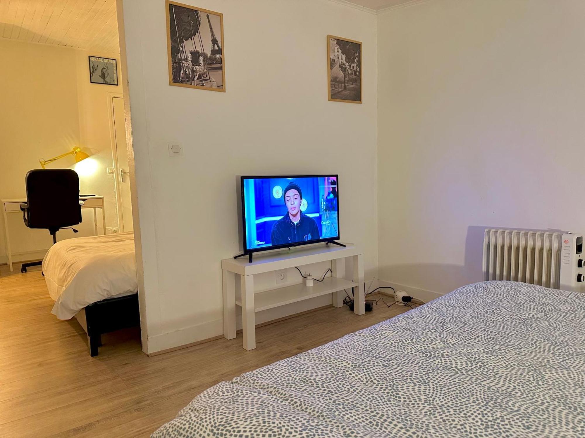 Aubervilliers Maison De Ville Pres Metro 7 By Immo Kit Bnb Eksteriør billede