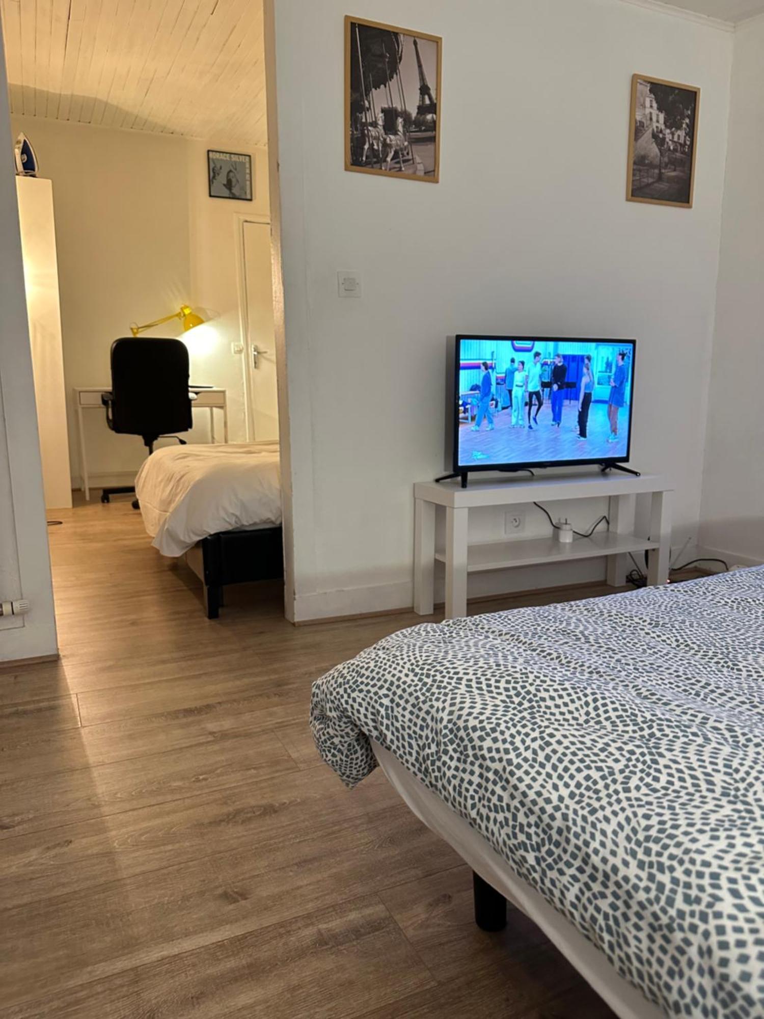 Aubervilliers Maison De Ville Pres Metro 7 By Immo Kit Bnb Eksteriør billede